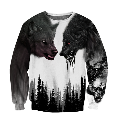 The Wolf 3D All Over Printed Hoodie For Men and Women MH2410202ST