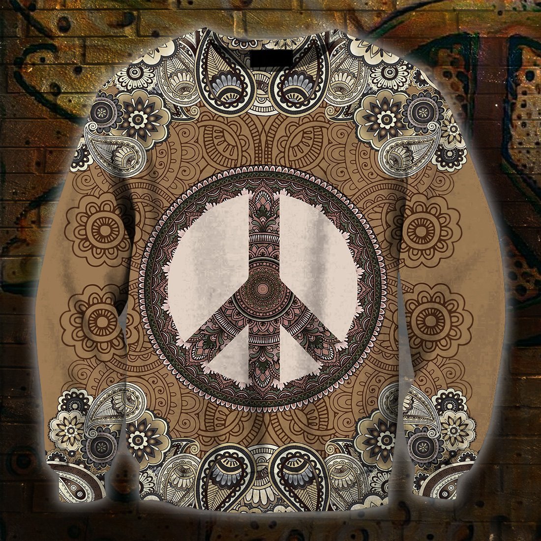 Mosaic Hippie 3D All Over Print Shirts for Men and Women TT-Apparel-TT-Hoodie-S-Vibe Cosy™