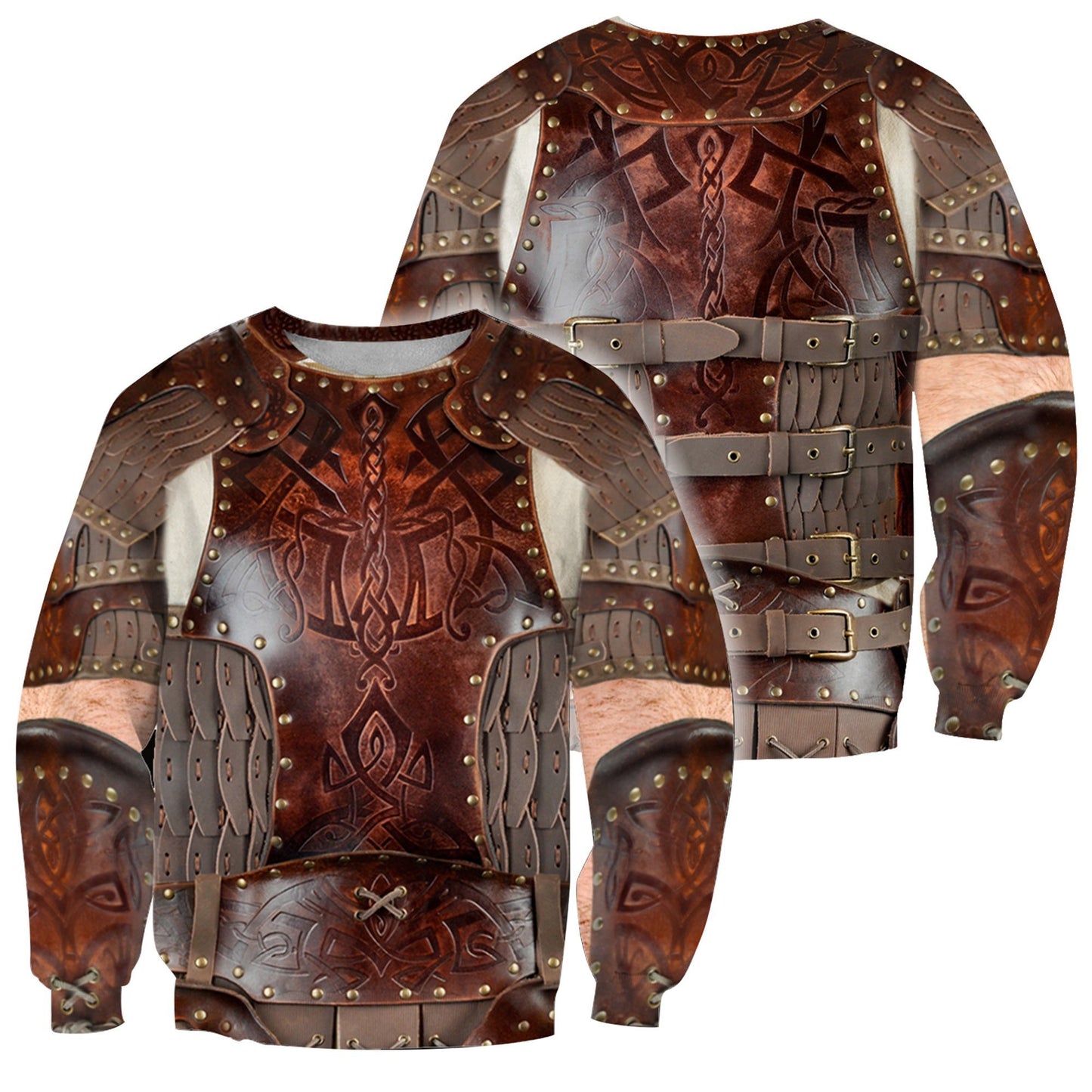 3D All Over Printed Viking Shirts-Apparel-HP Arts-Sweatshirt-S-Vibe Cosy™