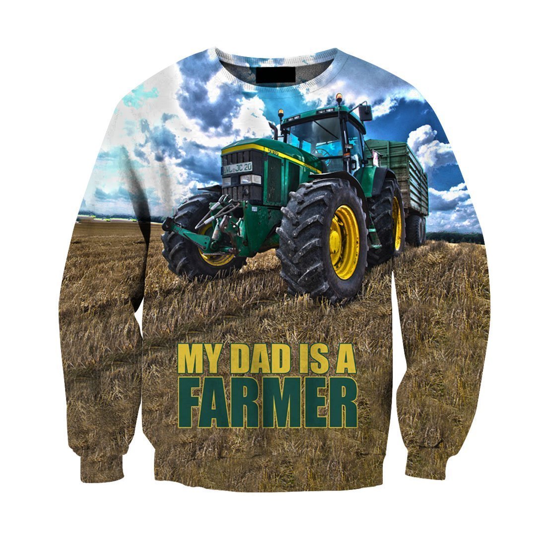 My Dad Is a Farm Hoodie-Apparel-HD09-Sweat Shirt-S-Vibe Cosy™