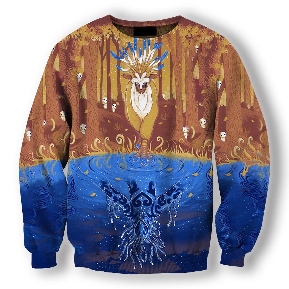 3D All Over Print Autumn Forest Spirit Hoodie-Apparel-HD09-Sweat Shirt-S-Vibe Cosy™