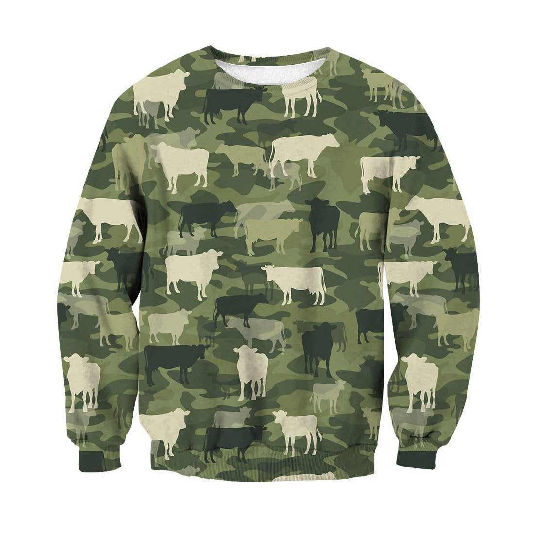 Camo Cow Farmer-Apparel-HD09-Sweat Shirt-S-Vibe Cosy™