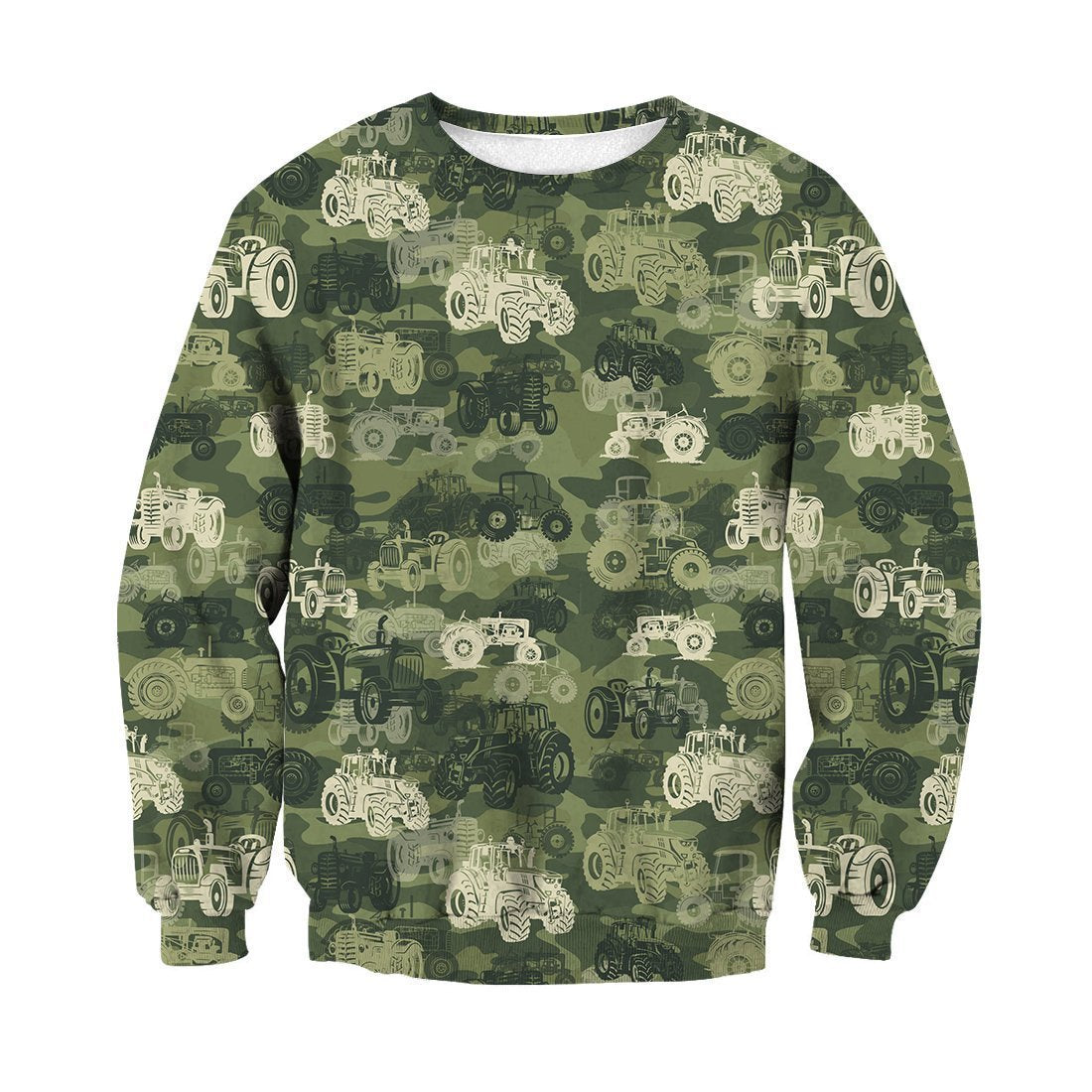Camo Tractor Hoodie-Apparel-HD09-Sweat Shirt-S-Vibe Cosy™
