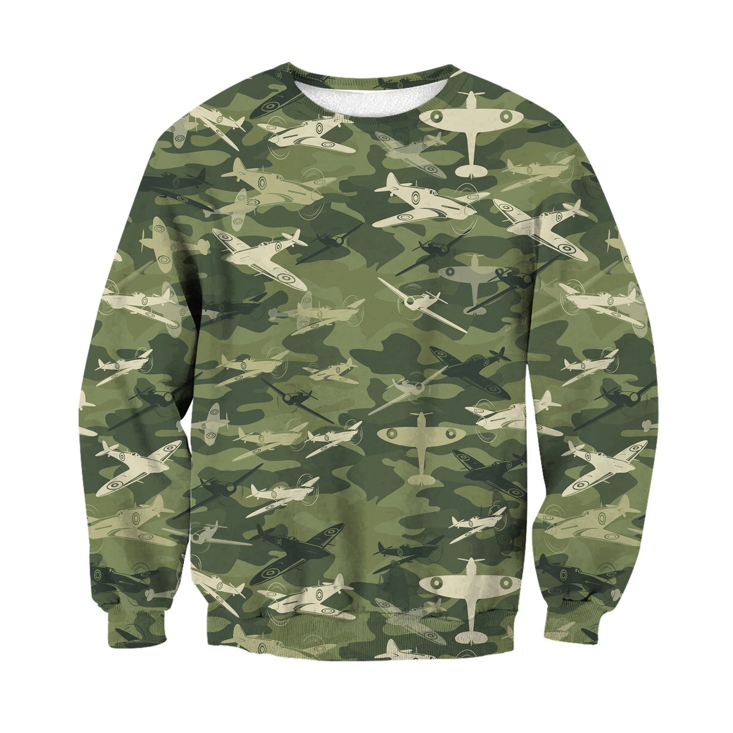 3D All Over Supermarine Spitfire Hoodie-Apparel-HD09-Sweat Shirt-S-Vibe Cosy™