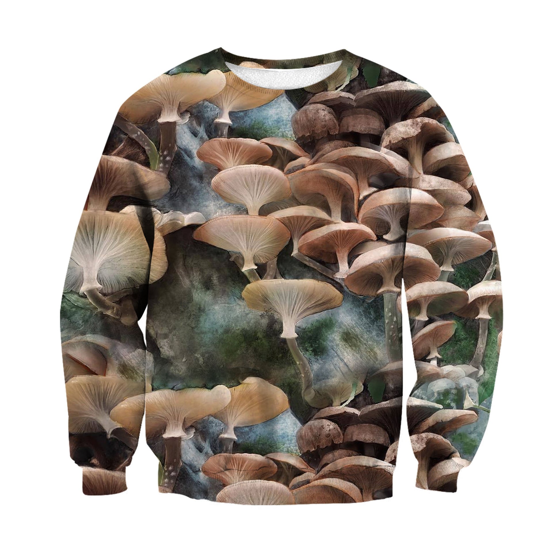 Chanterelle Mushrooms Hoodie-Apparel-NTH-Sweat Shirt-S-Vibe Cosy™