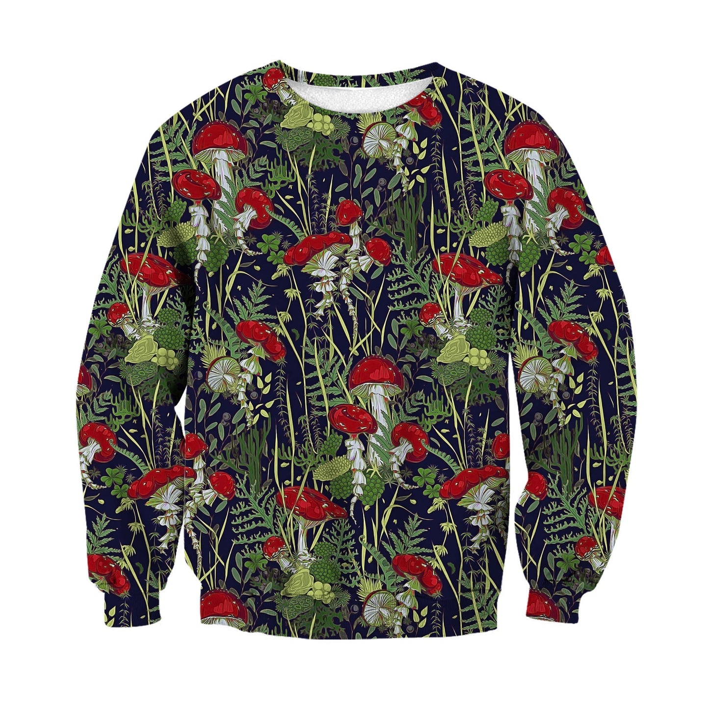 Button Mushrooms Hoodie-Apparel-NTH-Sweat Shirt-S-Vibe Cosy™