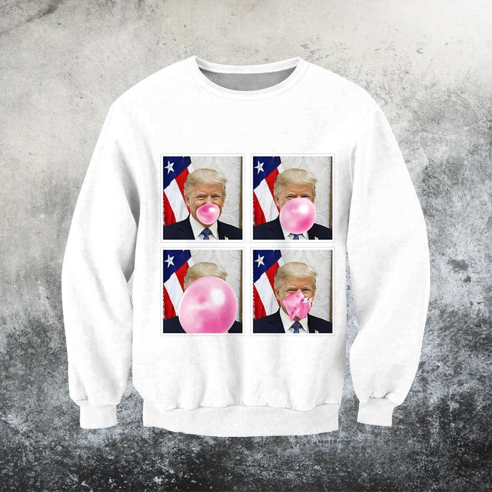 3D All Over Print Donal Trump-Apparel-HD09-Sweat Shirt-S-Vibe Cosy™