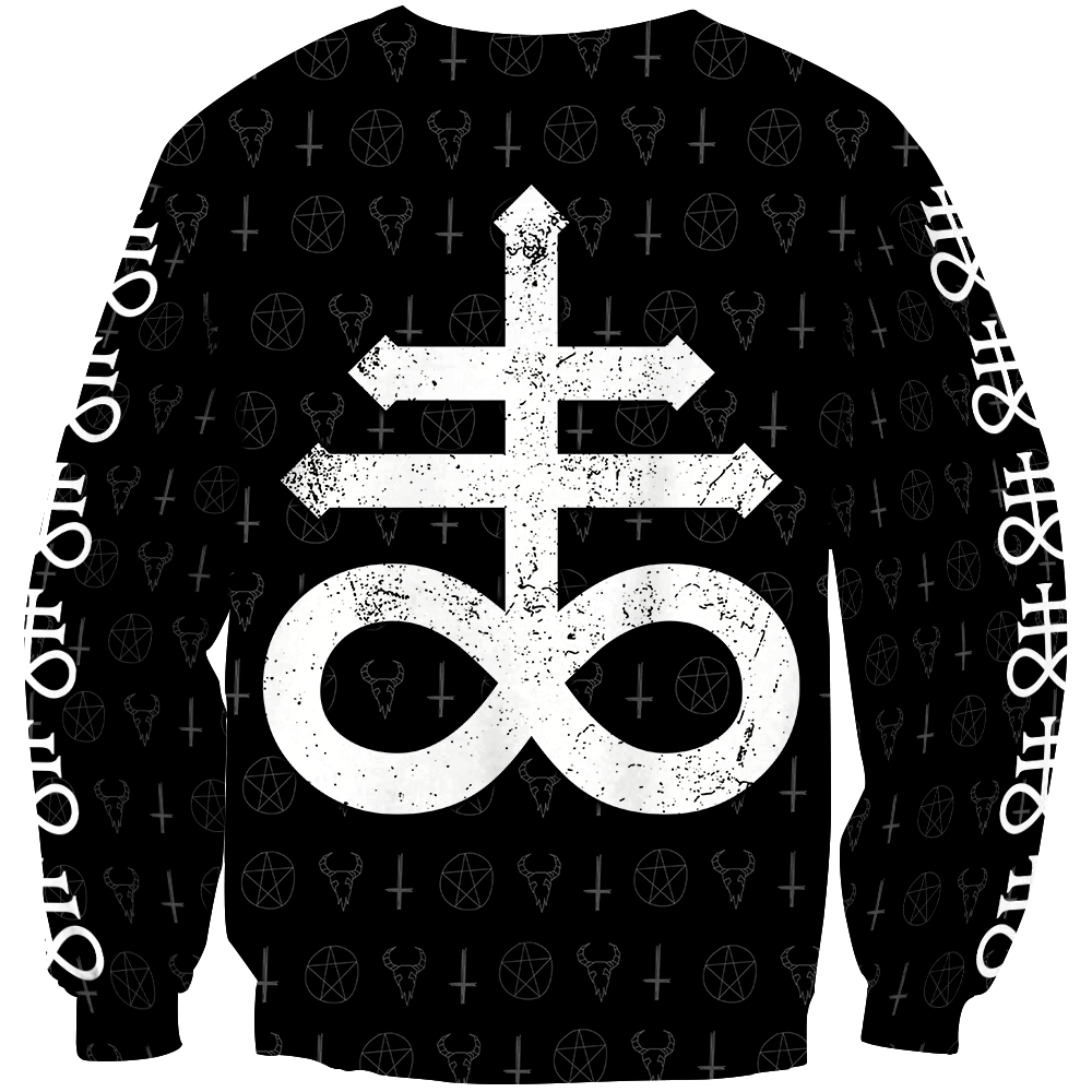 Satanic Tribal 3D All Over Printed Hoodie JJ09062003-Apparel-MP-Hoodie-S-Vibe Cosy™