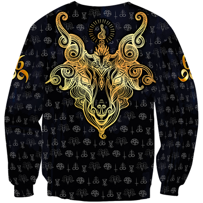 Satanic Tribal 3D All Over Printed Hoodie Shirts For Men And Women JJ25052003-Apparel-MP-Hoodie-S-Vibe Cosy™