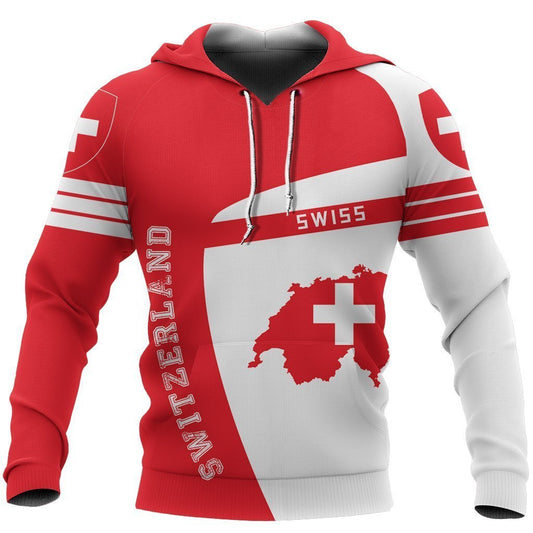 Switzerland Map Sport Hoodie - Premium Style NNK12-Apparel-NNK-Hoodie-S-Vibe Cosy™