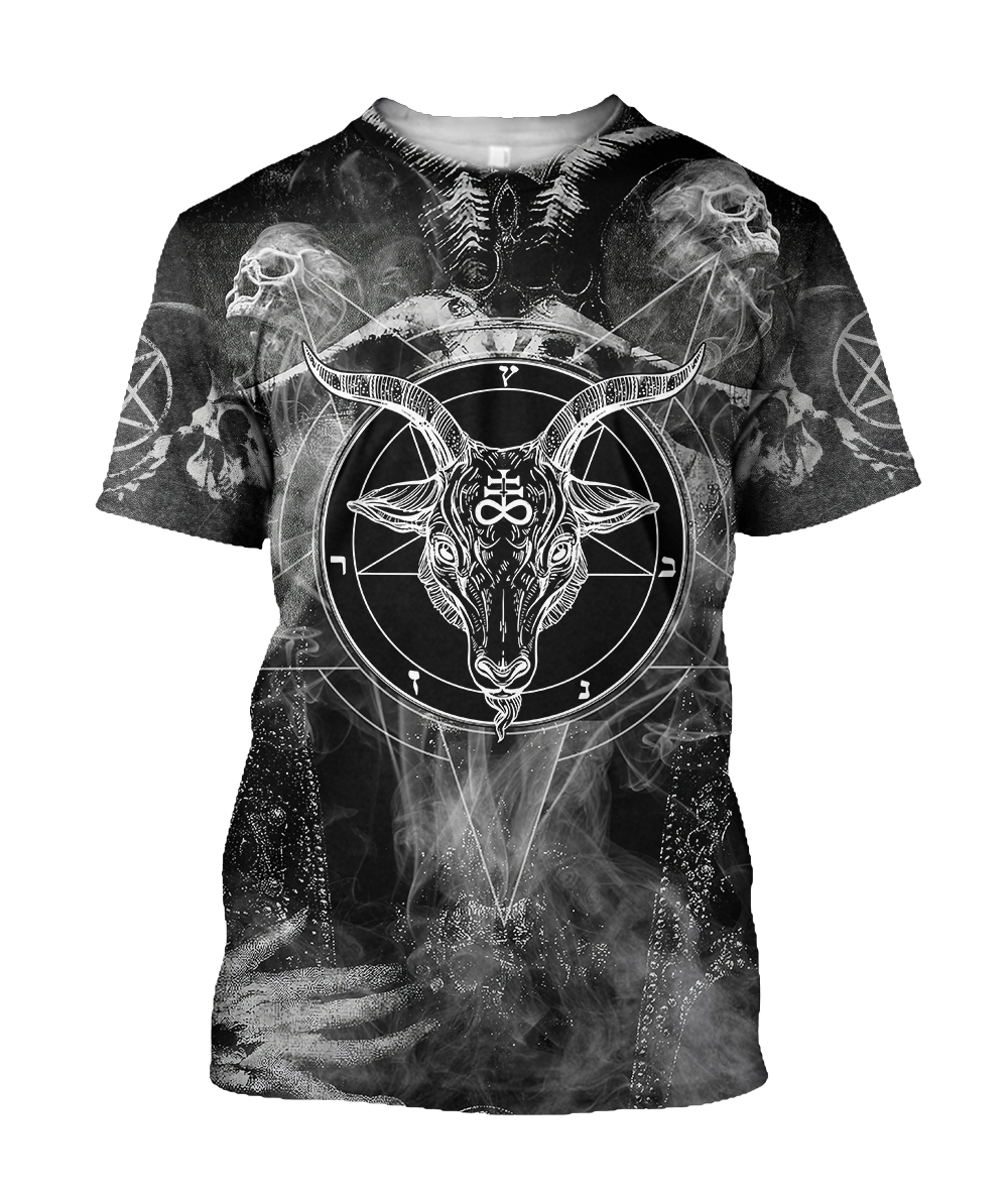 Satanic 3D All Over Printed Hoodie Shirt MP14092006CHV