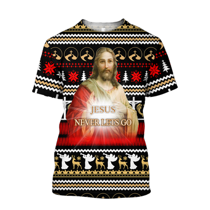 Premium Christian Jesus Catholic 3D Printed Unisex Shirts