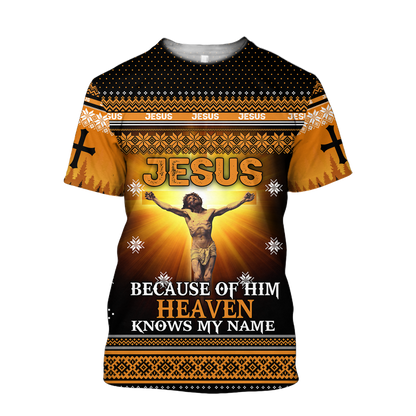Premium Christian Jesus Catholic 3D Printed Unisex Shirts