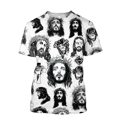 Premium Jesus 3D All Over Printed Unisex Shirts