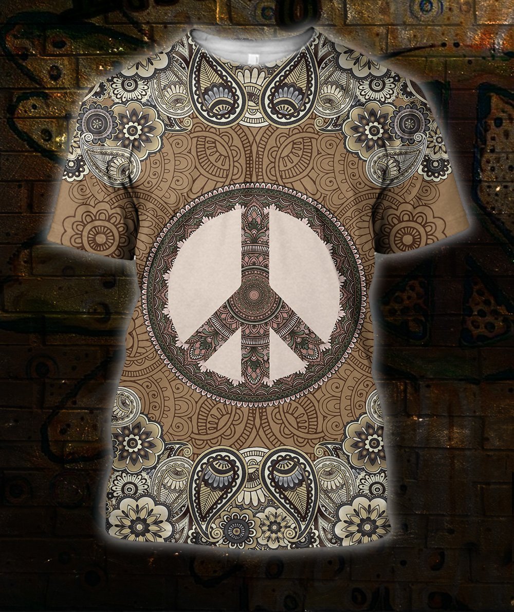 Mosaic Hippie 3D All Over Print Shirts for Men and Women TT-Apparel-TT-Hoodie-S-Vibe Cosy™