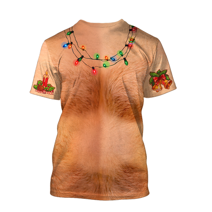 Real Skin Christmas Accessories All Over Printed Pi081001-Apparel-HP Arts-Hoodie-S-Vibe Cosy™