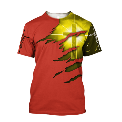 Premium Christian Jesus Catholic 3D Printed Unisex Shirts