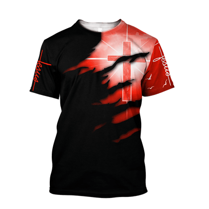 Premium Christian Jesus Catholic 3D Printed Unisex Shirts