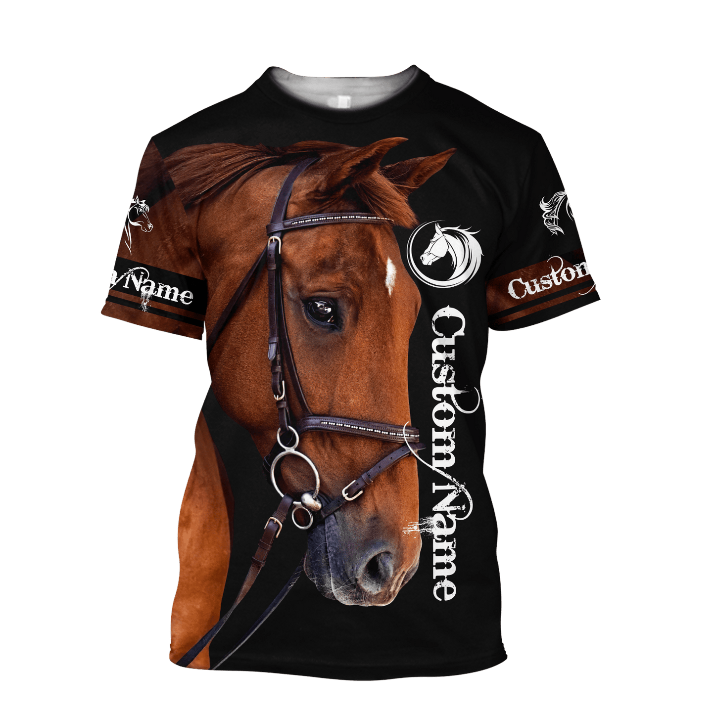 Horse Custom Name 3D All Over Printed Shirts For Men and Women TA09232001S