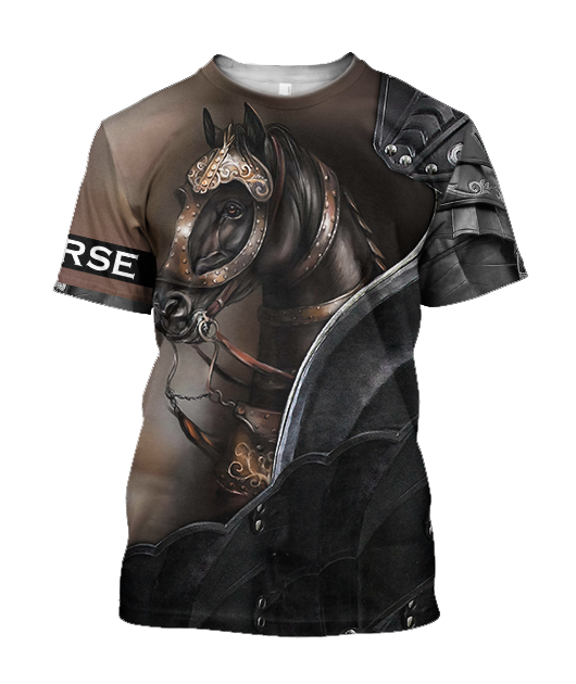 Love Horse 3D All Over Printed Shirts TA041110-Apparel-TA-T-Shirt-S-Vibe Cosy™