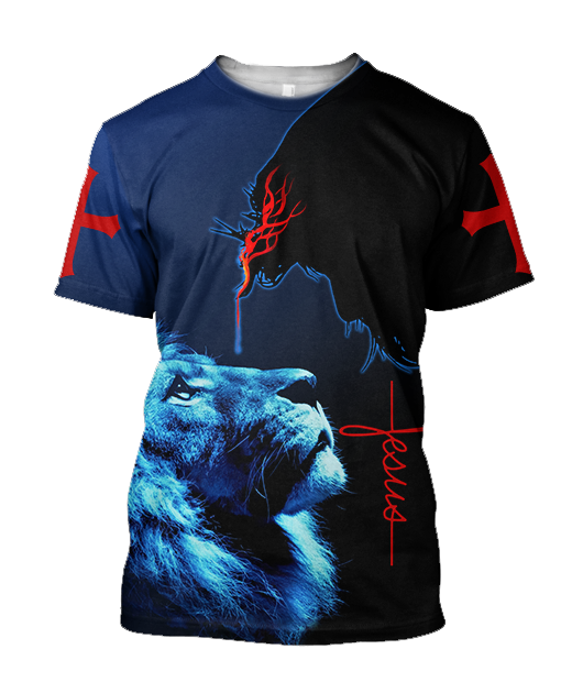 Premium Jesus 3D All Over Printed Unisex Shirts