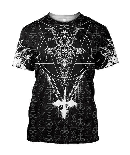 Satanic 3D All Over Printed Hoodie MP856-Apparel-MP-T shirt-S-Vibe Cosy™