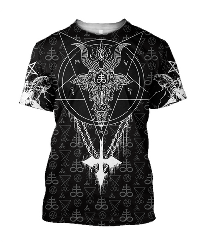 Satanic 3D All Over Printed Hoodie MP856-Apparel-MP-T shirt-S-Vibe Cosy™