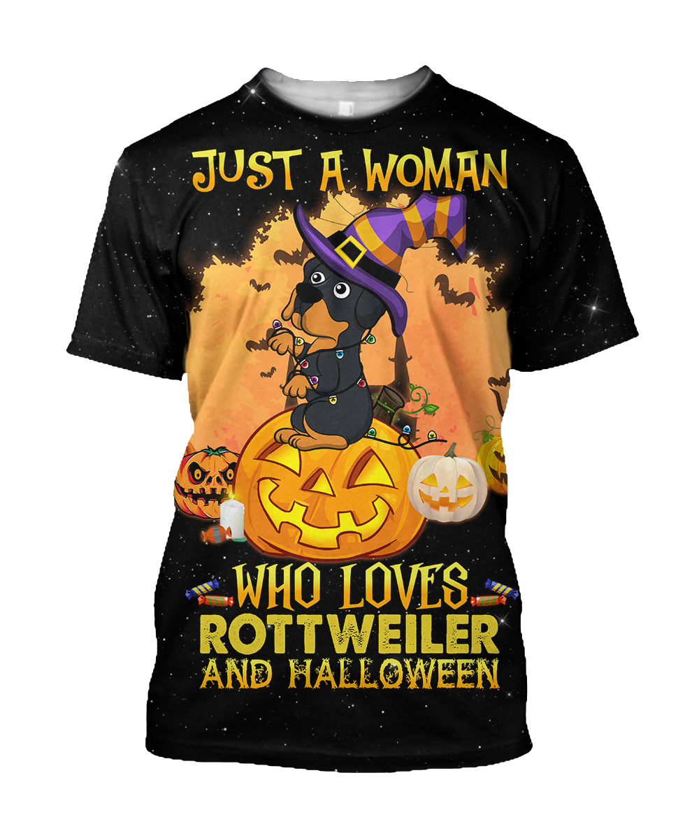 Happy halloween rottweiler hoodie shirt for men and women JJW11092003