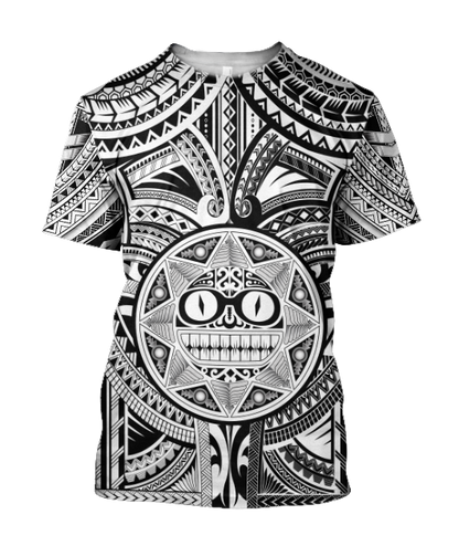 Amazing Polynesian Tattoo And Hawaii Hoodie-ML-Apparel-ML-T-Shirt-S-Vibe Cosy™