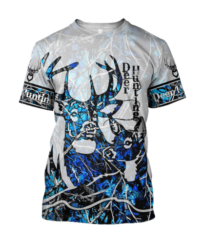 3D All Over Print Deer Hunting Hoodie TN070801