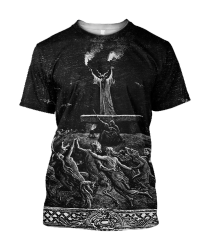 Satanic Devil 3D All Over Printed Hoodie JJ06062012-Apparel-MP-T shirt-S-Vibe Cosy™