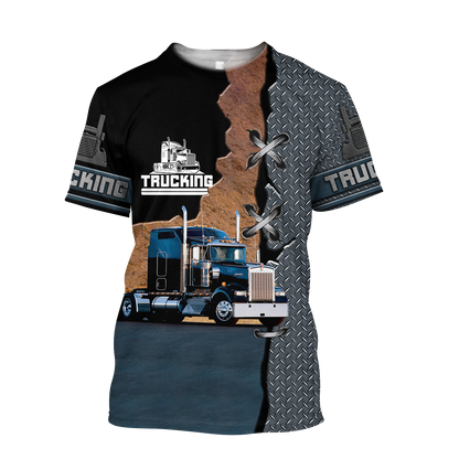 Truck 3d hoodie shirt for men and women HAC160404-Apparel-HG-T-shirt-S-Vibe Cosy™