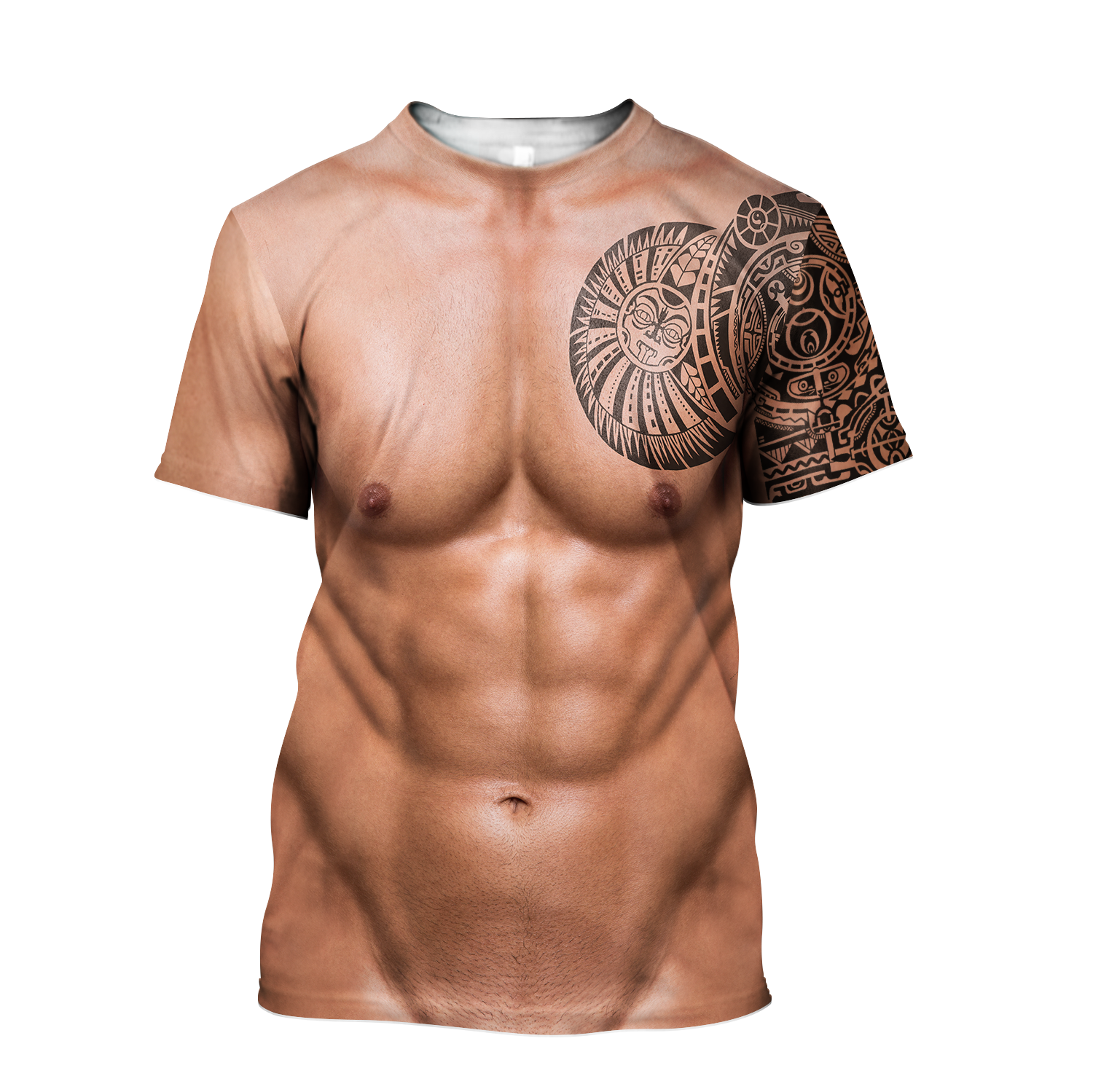 Muscle Tattoo 3D All Over Printed T-Shirt Pi28072002-Apparel-MP-T-Shirt-S-Vibe Cosy™