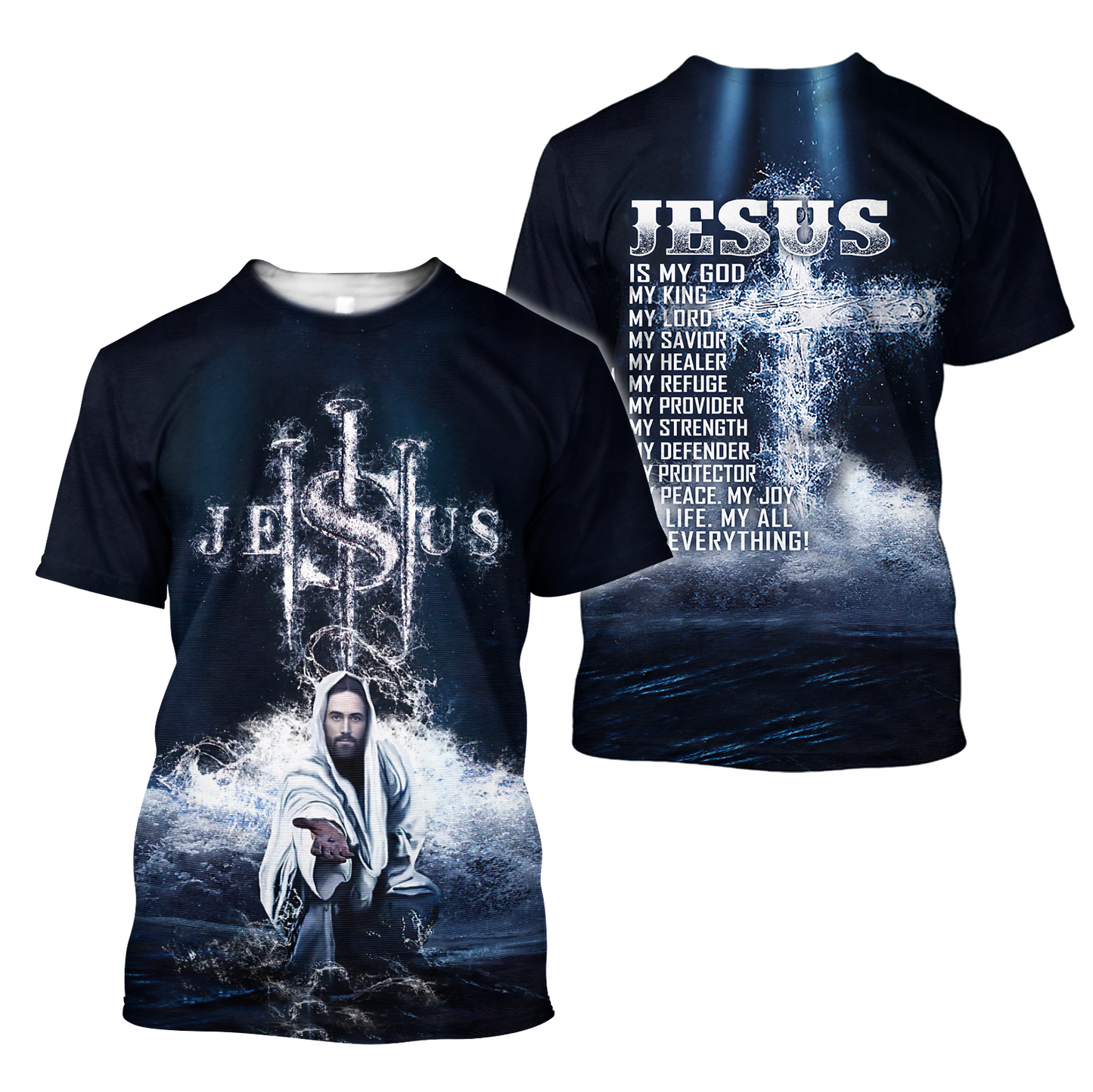 3D All Over Printed Shirts For Men and Women Easter Jesus Pi190501S1-Apparel-TA-T-Shirts-S-Vibe Cosy™
