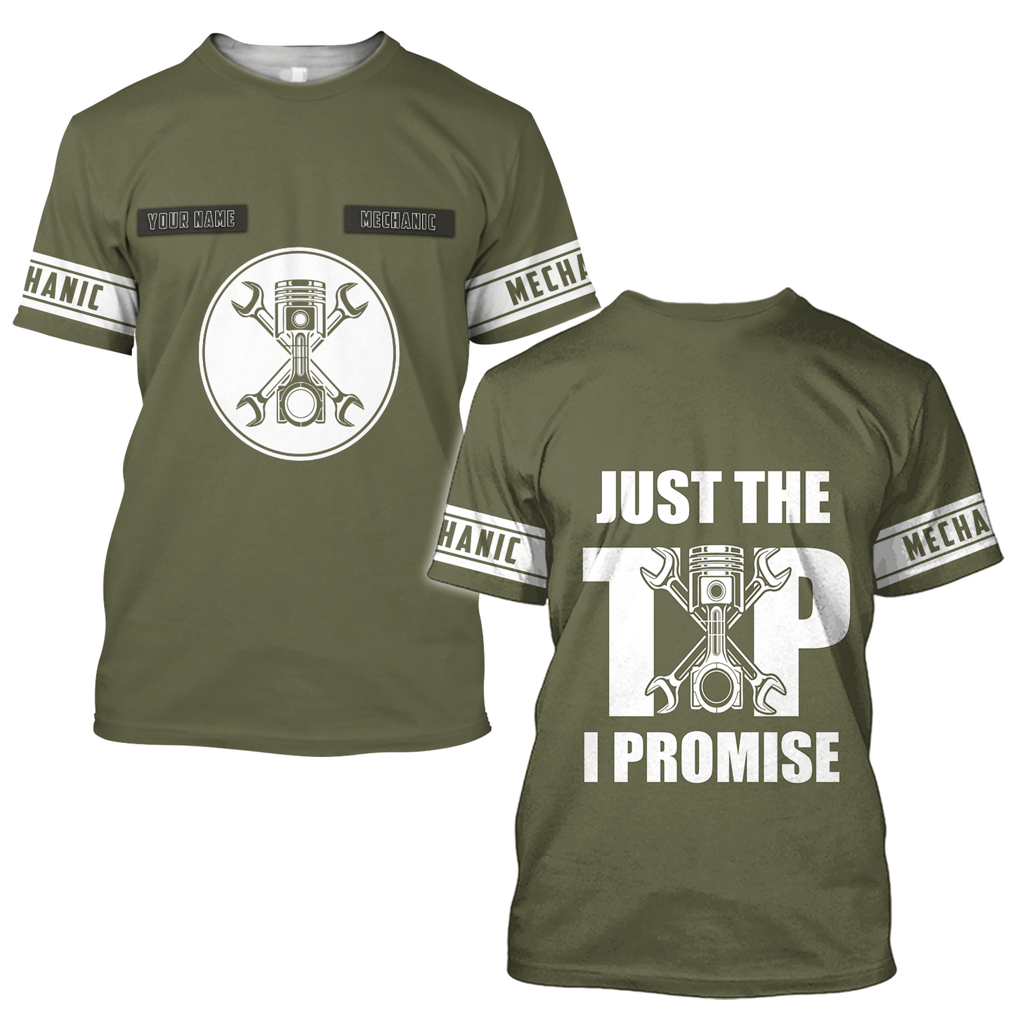 Mechanic Just The Tip I Promise All Over Printed Hoodie For Men and Women VP20102001