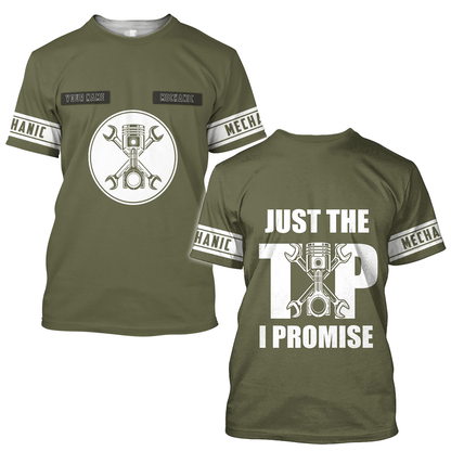 Mechanic Just The Tip I Promise All Over Printed Hoodie For Men and Women VP20102001