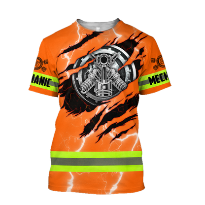 All Over Printed Mechanic Hoodie For Men and Women TRST1610202
