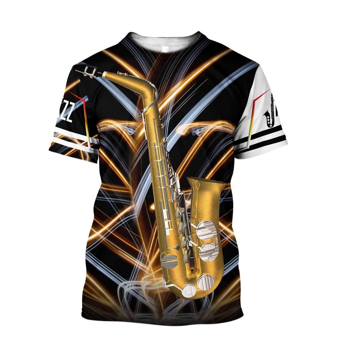 Saxophone music 3d hoodie shirt for men and women HG1141-Apparel-HG-T-shirt-S-Vibe Cosy™