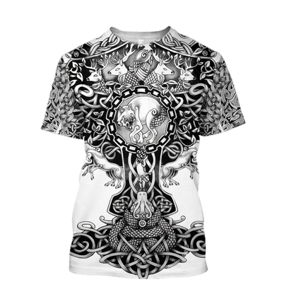 3D All Over Printed Sons Of Vikings Hoodie-Apparel-HP Arts-T-Shirt-S-Vibe Cosy™