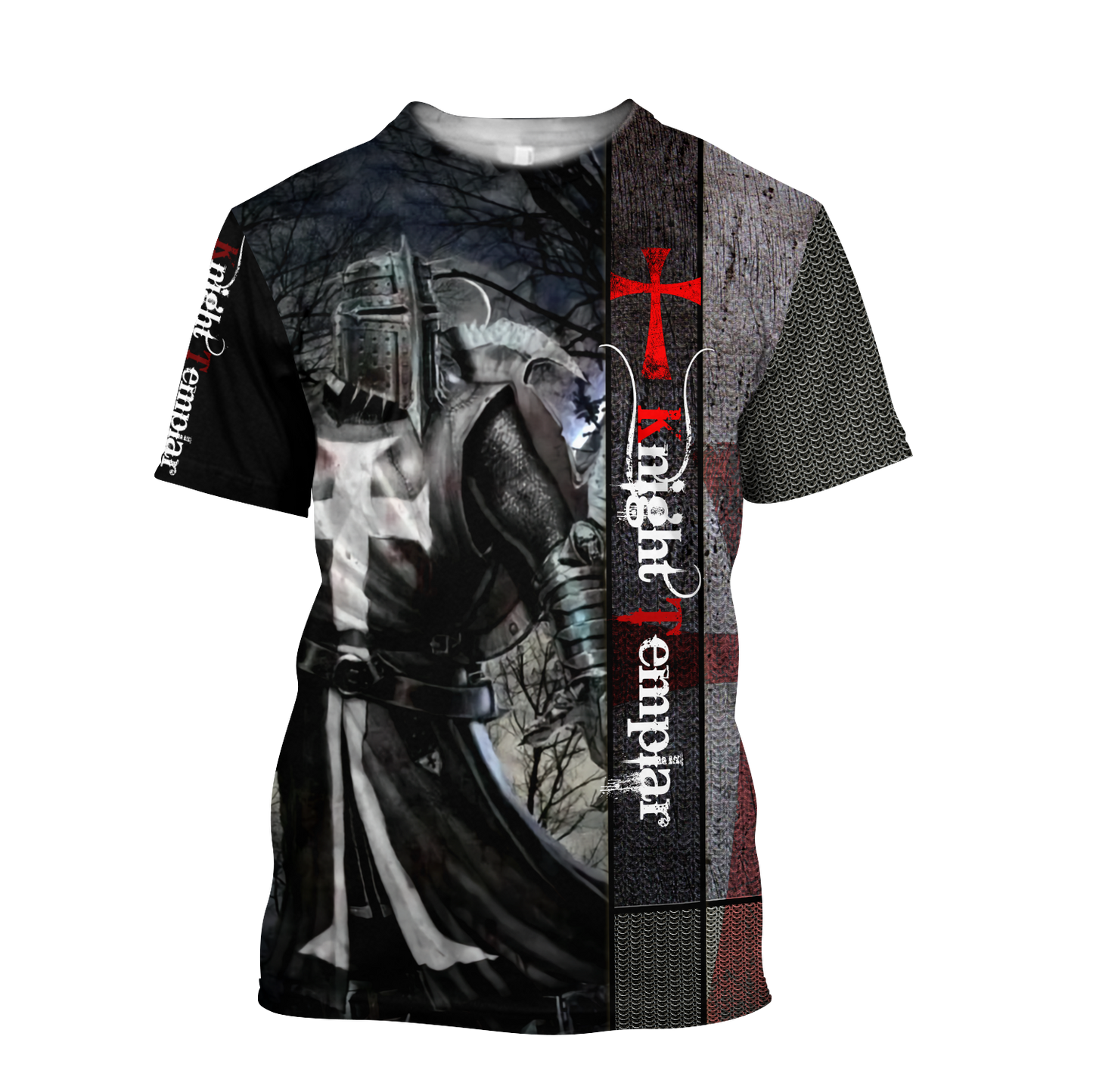 Premium Knight Templar All Over Printed Shirts For Men And Women MEI