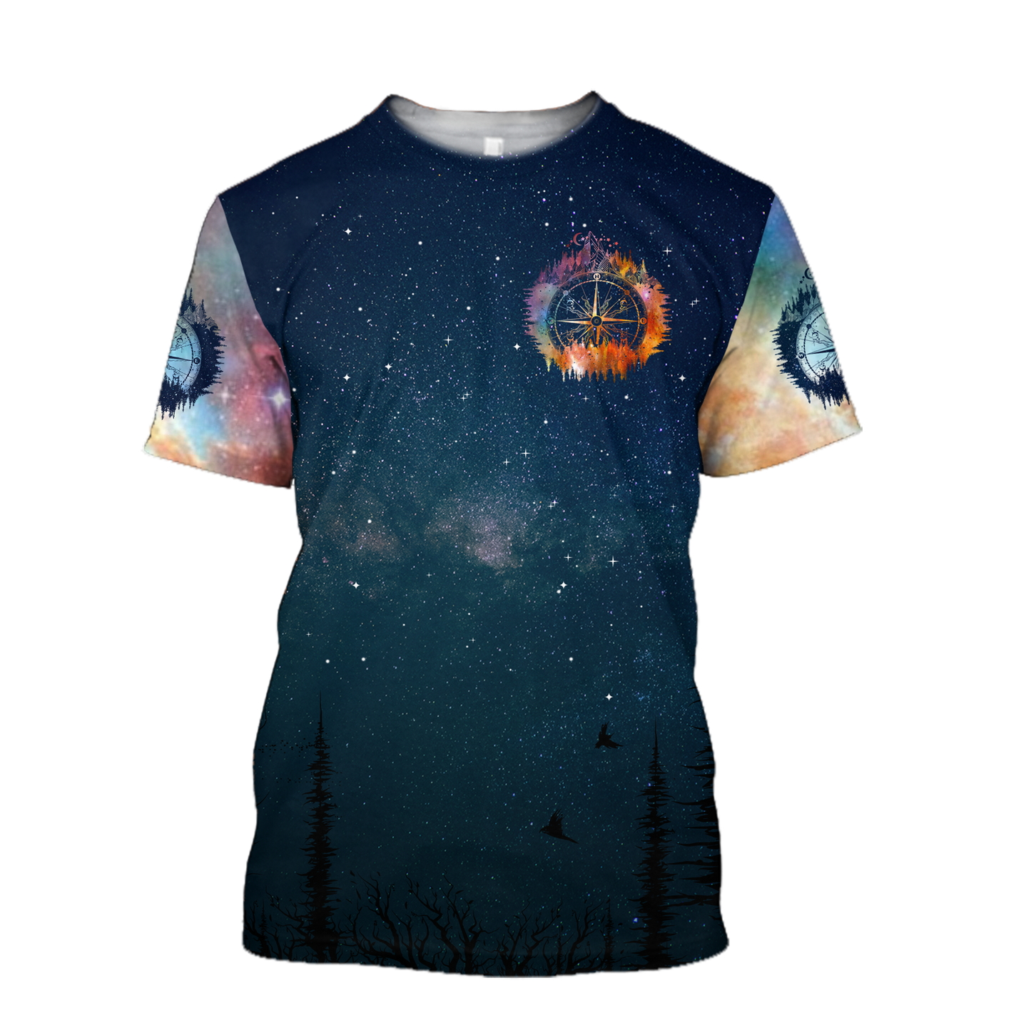 CAMP INTO GALAXY HOODIE HG12820-Apparel-HG-T-SHIRT-S-Vibe Cosy™