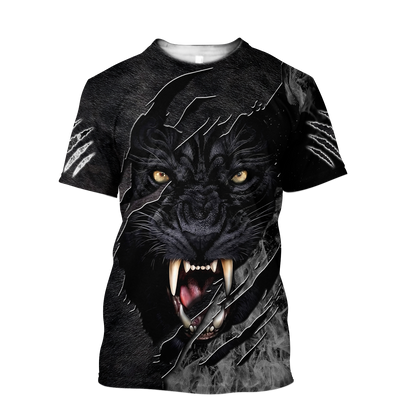 The Black Panther Anger All Over Print Hoodie HAC040901