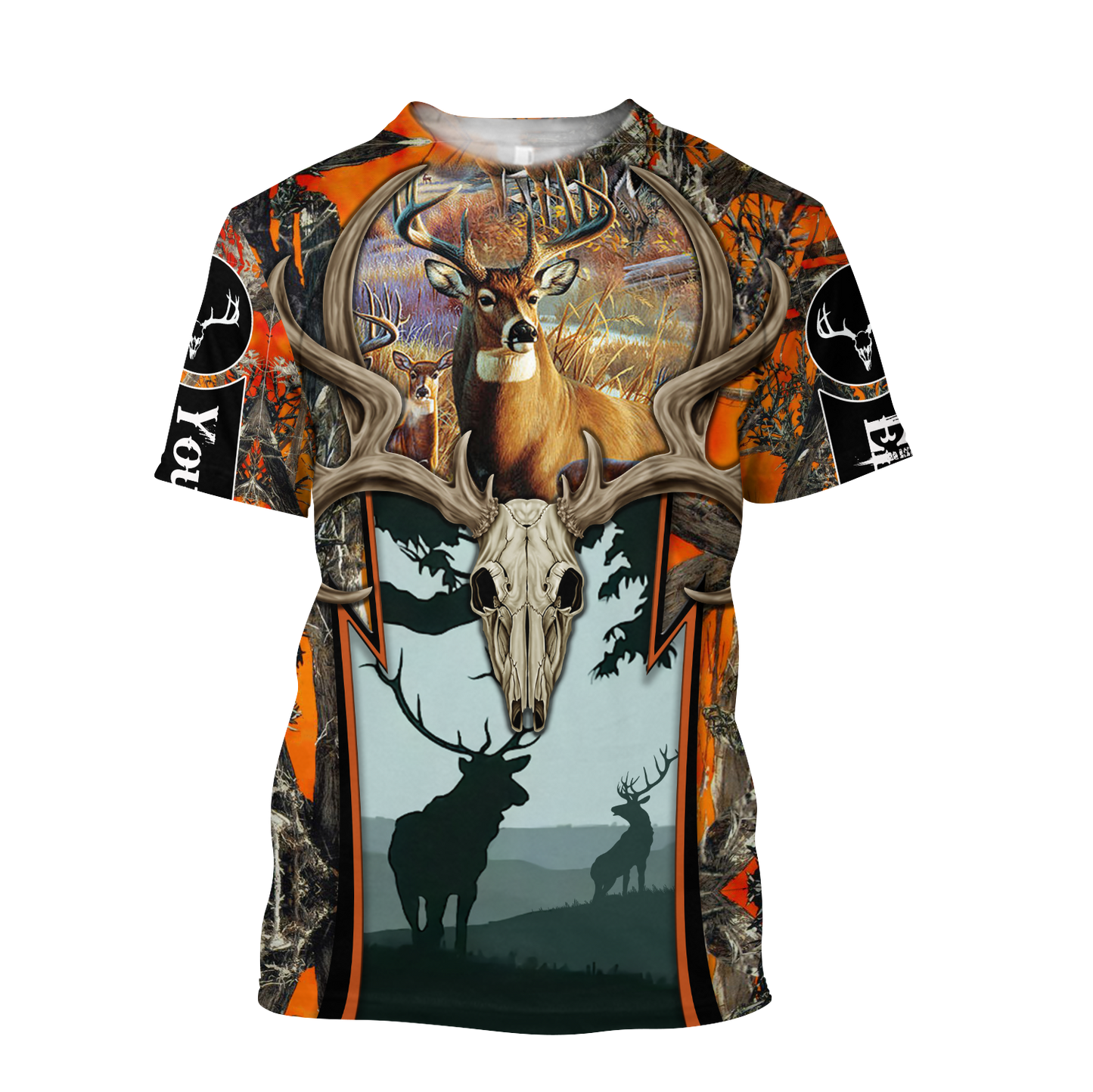 3D Hunting Deer Camo Unisex Shirts TNA10222001