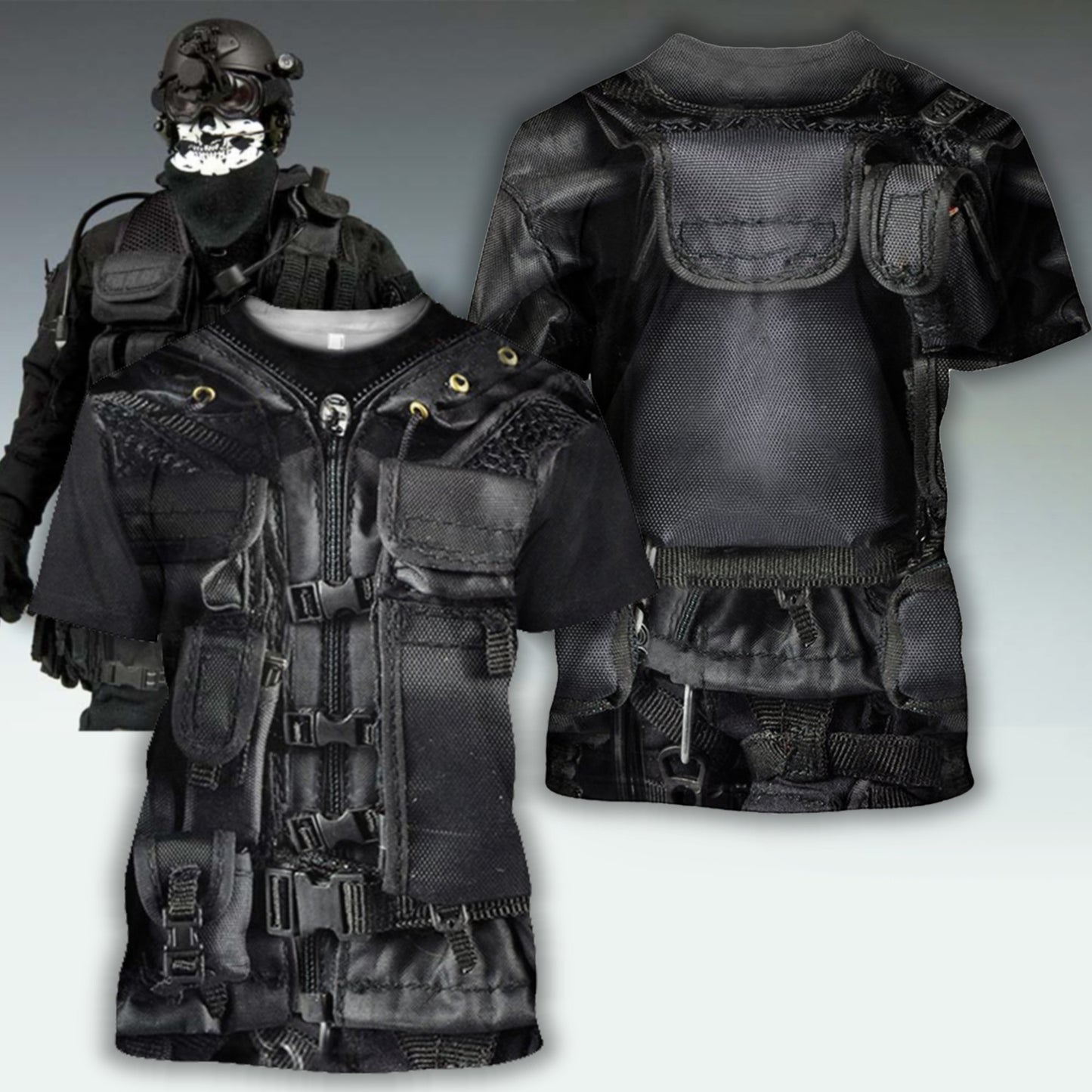 3D All Over Printed Navy SEAL Set-Apparel-HP Arts-T-Shirt-S-Vibe Cosy™