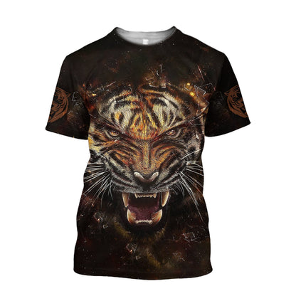 Power Tiger 3D All Over Printed Shirts For Men and Women NTN08212002