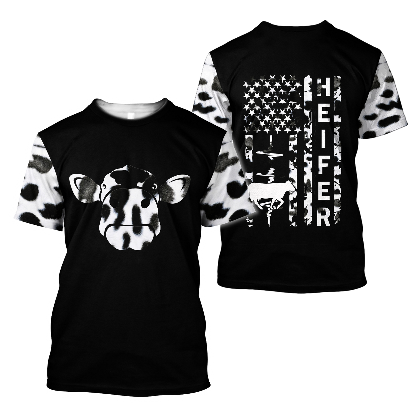 Heifer 3d hoodie shirt for men and women TNA10212001