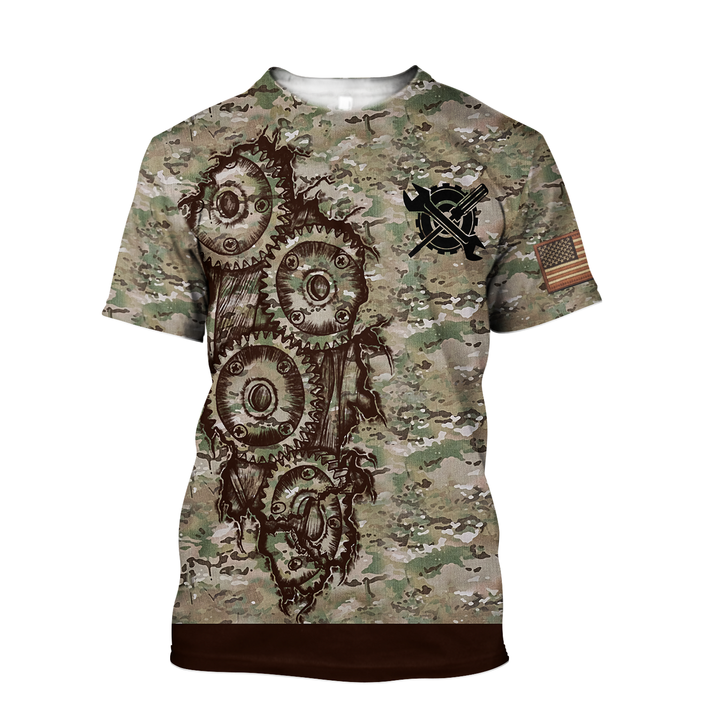 Mechanic Camo 3D All Over Printed Hoodie For Men and Women TN15092003