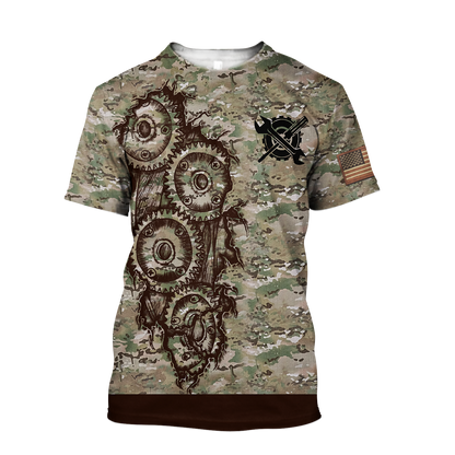 Mechanic Camo 3D All Over Printed Hoodie For Men and Women TN15092003