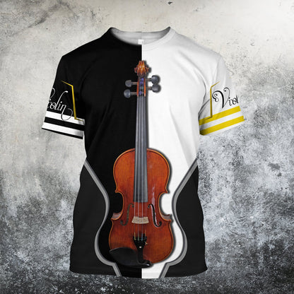 Violin music 3d hoodie full HG HAC281102-Apparel-HG-T-shirt-S-Vibe Cosy™