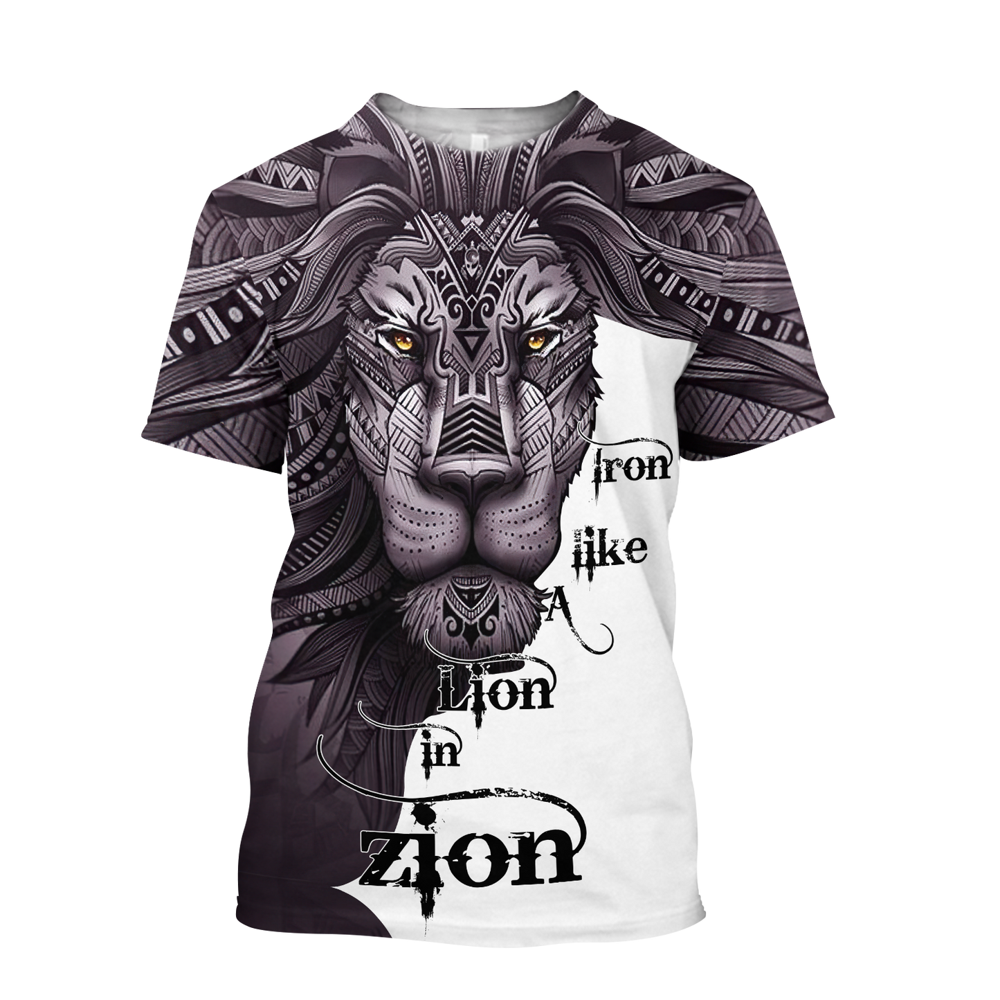 Iron Lion Zion 3D All Over Printed Unisex Shirt